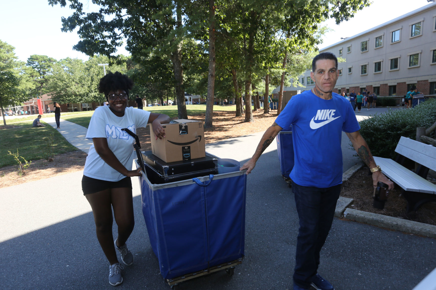 Stockton move in day